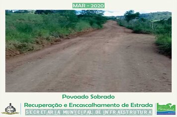 Foto - OBRAS EM VÁRIOS POVOADOS DO MUNICÍPIO